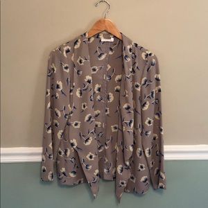 Lush Blazer Styled Cardigan